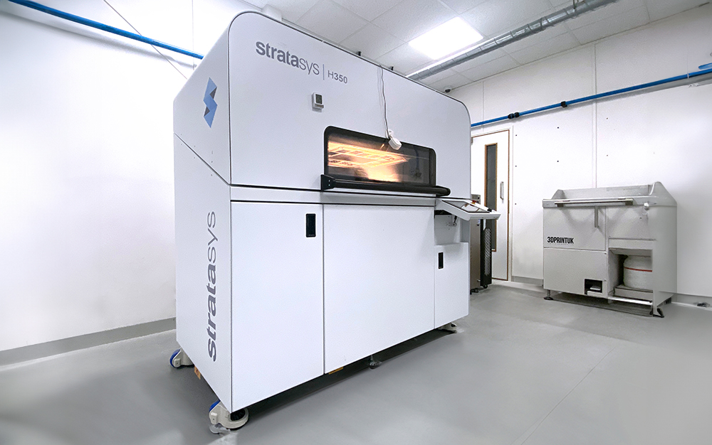 SAF H350 3D printer in 3dprintuk factory